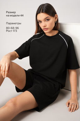 Женский костюм с шортами из футера двухнитки Happyfox  фото 11