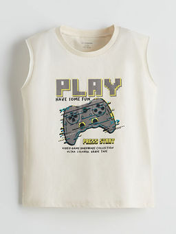 Bask?l? Erkek ?ocuk Atlet ve ?ort 2li