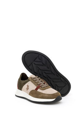 Мужская бежевая спортивная обувь - U.s. polo assn фото 14