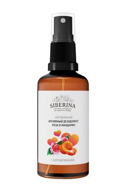 Интимный дезодорант Роза и мандарин с афродизиаками - Siberina фото 2