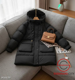 Женская зимняя куртка с капюшоном - Bruno фото 3