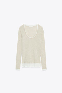 DOUBLE EFFECT T-SHIRT - Zara фото 5