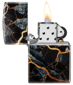 Зажигалка ZIPPO Мраморные переливы | Fusion Marble 46255