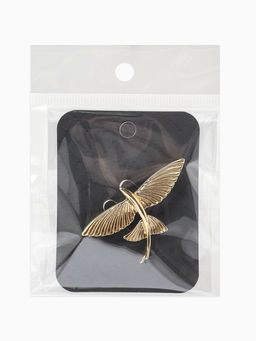 Брошь «Летучая рыба», цвет золото