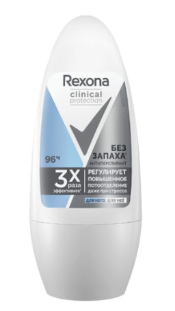 РЕКСОНА CLINICAL PROTECTION део-стик жен Без запаха 50мл
