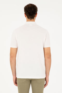 U. S. Polo Assn / Мужская футболка цвета экрю - U.s. polo assn фото 12