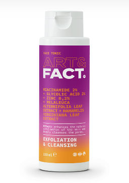 ART&FACT Тоник д/лица д/глубок.очищения пор Niacinamide 2 %+Glycolic Acid 2 % 150ml