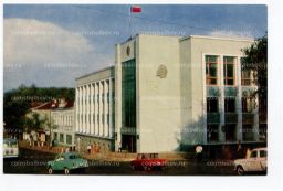 Открытка Липецк  Городской Совет депутатов трудящихся