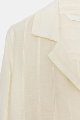 ZW COLLECTION STRIPED SHIRT - Zara фото 10