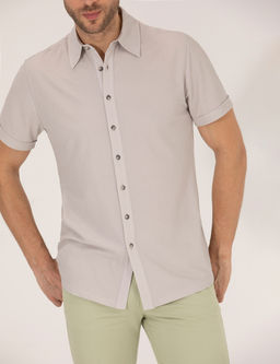 Gri Slim Fit _rme G_mlek