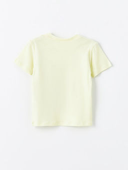 Bisiklet Yaka K?sa Kollu Bask?l? Erkek Bebek Ti??rt - Waikiki фото 2