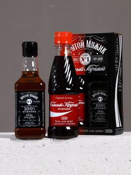 Подарочный набор косметики Крутой, гель для душа виски и гель для душа кола, 2250 - Чистое счастье фото 2