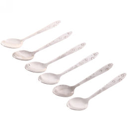 Цена за 4 шт. Набор ложек чайных 6шт "Капелька"