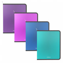 Цена за 4 шт. Папка для тетрадей на молнии пластиковая ErichKrause Diamond Vivid, A4+, ассорти (в пакете по 4 шт.)  фото 13