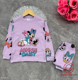 Пижама для девочки с рисунком