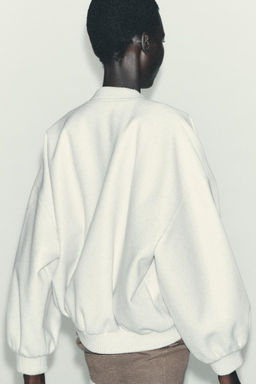 SOFT OVERSIZE BOMBER JACKET - Zara фото 7