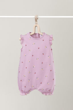 К 6176/фламинго,мини розочки полукомбинезон