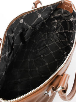 LACCOMA сумка Y2431-рыжий натуральная кожа полиэстер