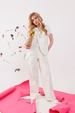 Брюки NIKVA н348-1 мята