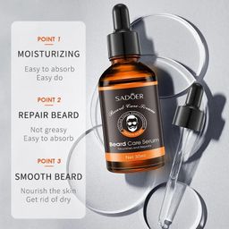 SADOER Увлажняющая сыворотка для ухода за бородой Beard Care Serum 30мл - Baizton фото 2