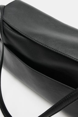 BOLSO DE HOMBRO PIEL / Negro
