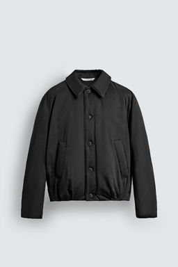 CROPPED FIT PADDED JACKET - Zara фото 5