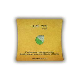 Салфетка из натурального бамбукового волокна Bamboo Home (Зеленый чай) - Wai ora фото 2
