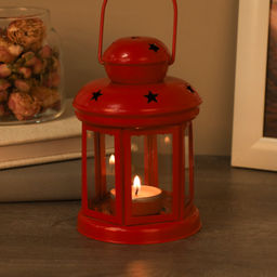 Подсвечник 15 см / L-732 / WL-732/уп 12/48/ (Голубой)