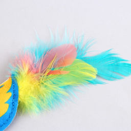 Дразнилка из фетра Птичка, 6,6х5,6 см - Пушистое счастье фото 5