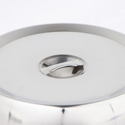 Крышка-Клош, 28×28×4.5 см, круглая, нержавеющая сталь