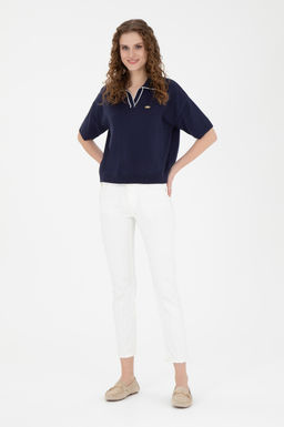 Женский темно-синий свитер - U.s. polo assn фото 11