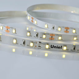 ULS-M11-2835-60LED/m-8mm-IP20-DC12V-4,8W/m-5M-4000K PROFI Гибкая светодиодная лента на самоклеящейся основе. Катушка 5м. в герметичной упаковке. Белый свет(4000К). ТМ Uniel.