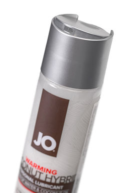 Гибридный лубрикант на основе воды и кокосового масла JO Coconut Hybrid Warming разогревающий, 120мл