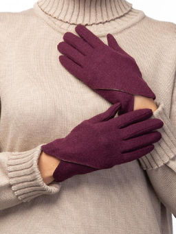 Перчатки жен Labbra LB-PH-69 plum