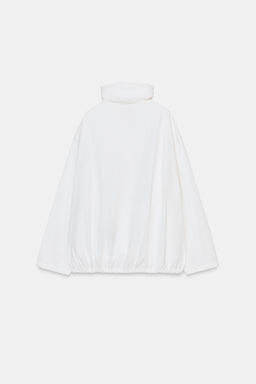 CHAQUETA OVERSIZE COSTURAS / Blanco - Zara фото 6