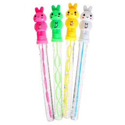 Цена за 24 шт. Мыльные пузыри Зайчик МИКС - Funny toys фото 3