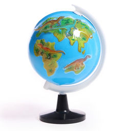 Развивающий набор Глобус - изучаем мир динозавров - Эврики фото 11