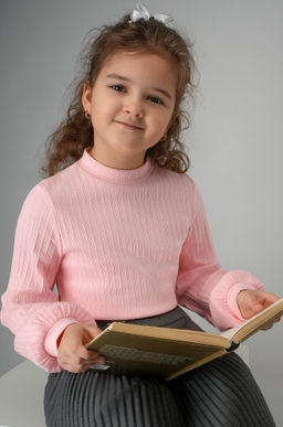 Блузка для девочки с длинным рукавом Happyfox