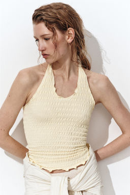 Top halter nido de abeja - H&m фото 5