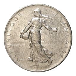 1 франк 1973 года Франция