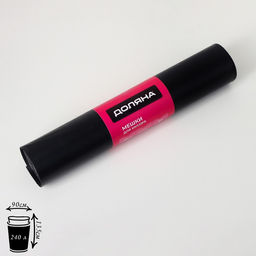 Мешки для мусора Доляна Extra Strong, 240 л, 90135 см, 100 мкм, ПВД, 10 шт., чёрные