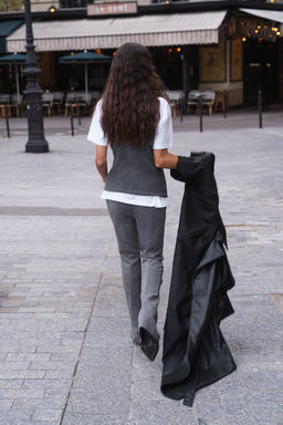 Pantalon sastre acampanado - H&m фото 4