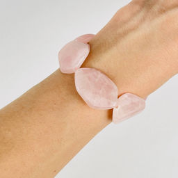 Бусины для украшений из Розового кварца 40 см