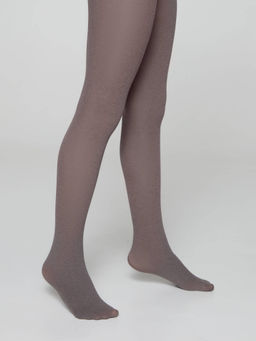 CONTE Плотные меланжевые колготки из микрофибры MELANGE grey