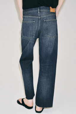 JEANS ZW COLLECTION LOOSE TIRO BAJO / Azul - Zara фото 3