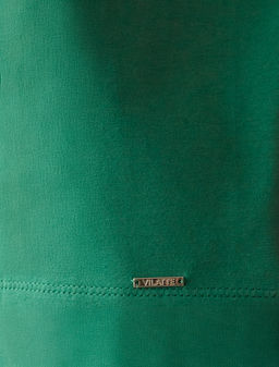 Футболка Vilatte из хлопка зеленый  фото 3