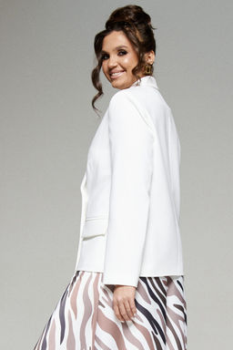 Жакет Beautiful&Free 6304 молочный  фото 5