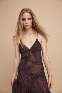 LACE TEXTURE DRESS - Zara фото 2