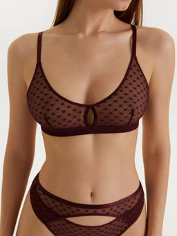 CONTE HEARTS LBE 3334 Топ женский cherry