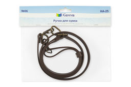 Gamma HA-25 Ручка для сумки 132 см 1 шт. №06 коричневый